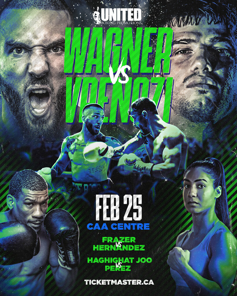 Wagner vs Vrenozi - February 25 - CAA Centre
