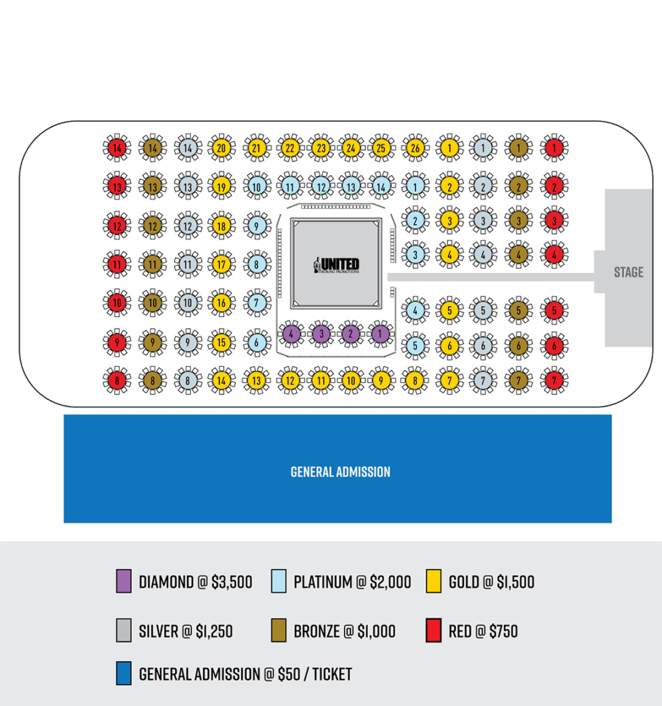 Barrie east Bayview Arena Floor Plan & Ticket Prices