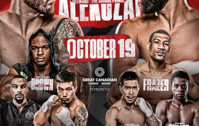 OCT. 19: SMITHER-ALEKOZAI CANADIAN TITLE IN TORONTO